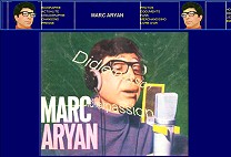 Le chanteur MARC ARYAN